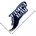 Tampa Bay Rays Style-1 Embroidered Iron On Patch
