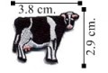 Cow Style-3 Embroidered Iron On Patch