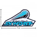 Sioux Falls Skyforce Style-1 Embroidered Iron On Patch