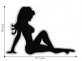 Mudflap Girl Style-4 Embroidered Iron On Patch