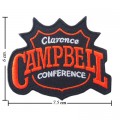 NHL Campbell Conference Style-1 Embroidered Iron On Patch