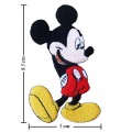 Mickey Mouse Walt Disney Cartoon Style-2 Embroidered Iron On Patch