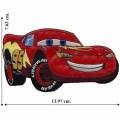 Lightning McQueen Cars Embroidered Iron On Patch
