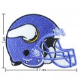Minnesota Vikings Helmet Style-1 Embroidered Iron On Patch