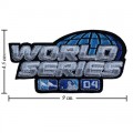 World Series 2004 Embroidered Iron On Patch