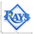 Tampa Bay Rays Style-2 Embroidered Iron On Patch