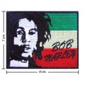 Bob Marley A Reggae Ska Band Style-14 Embroidered Iron On Patch