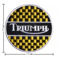 Triumph Motorcycle Style-2 Embroidered Iron On Patch