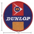 Dunlop Tires Style-1 Embroidered Iron On Patch