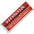 Honda Racing Style-12 Embroidered Iron On Patch
