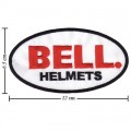Bell Helmets Style-1 Embroidered Iron On Patch