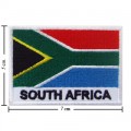 South Africa Nation Flag Style-2 Embroidered Iron On Patch