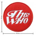 The Who Rock Music Band Style-3 Embroidered Iron On Patch