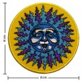 The Sun Face Sing Style-1 Embroidered Iron On Patch