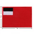 Georgia Nation Flag Style-1 Embroidered Iron On Patch