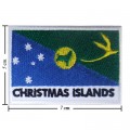 Christmas Island Nation Flag Style-2 Embroidered Iron On Patch