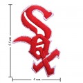 Chicago White Sox Style-3 Embroidered Iron On Patch