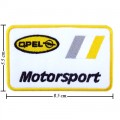 OPEL Motorsport Style-1 Embroidered Iron On Patch