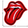 Rolling Stone Music Band Style-1 Embroidered Iron On Patch