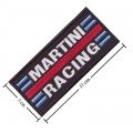 Martini Racing Style-1 Embroidered Iron On Patch