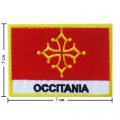 Occitania Nation Flag Style-2 Embroidered Iron On Patch