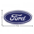 Ford Motors Style-2 Embroidered Iron On Patch