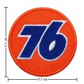 76 Oil Style-1 Embroidered Iron On Patch