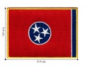 Tennessee State Flag Embroidered Iron On Patch