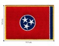 Tennessee State Flag Embroidered Iron On Patch