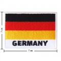 Germany Nation Flag Style-2 Embroidered Iron On Patch