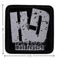 Harley Davidson H-D Asphalt Patch Embroidered Iron On Patch
