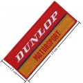 Dunlop Tires Style-3 Embroidered Iron On Patch