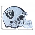 Oakland Raiders Helmet Style-1 Embroidered Iron On Patch