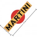 Martini Racing Style-2 Embroidered Iron On Patch