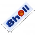 Shell Oil Style-6 Embroidered Iron On Patch