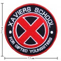 X-Men Xaviers School Style-1 Embroidered Iron On Patch