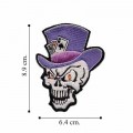 Skull Style-1 Embroidered Iron On Patch