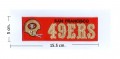 San Francisco 49ers Style-4 Embroidered Iron On Patch