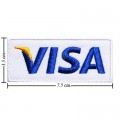 Visa Credit Cards Style-1 Embroidered Iron On Patch