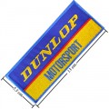 Dunlop Tires Style-4 Embroidered Iron On Patch
