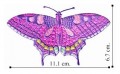 Butterfly Style-12 Embroidered Iron On Patch