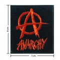 Punk Anarchy Music Band Style-6 Embroidered Iron On Patch