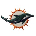Miami Dolphins Style-3 Embroidered Iron On Patch