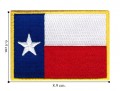 Texas State Flag Style-2 Embroidered Iron On Patch