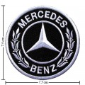 Mercedes Benz Style-2 Embroidered Iron On Patch