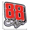 Dale Earnhardt Jr Style-1 Embroidered Iron On Patch
