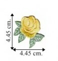 Rose Flower Style-6 Embroidered Sew On Patch