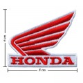 Honda Racing Style-2 Embroidered Iron On Patch