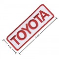 Toyota Motors Style-3 Embroidered Iron On Patch