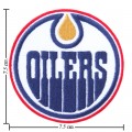 Edmonton Oilers Style-1 Embroidered Iron On Patch
